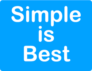 Simple is Best 500